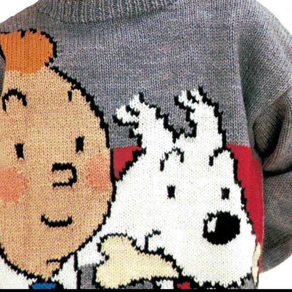 ISO Knitted Tintin Sweater - Picture 3 of 3